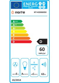 Resim Narte H20060SX Duvar Tipi Davlumbaz 