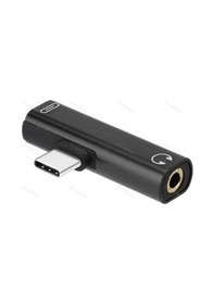 Resim Type C To 3.5Mm Stereo Kulaklık Şarj Çeviraici 4490A Dönüştürücü 