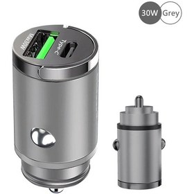 Resim Snapbuy Mini 100w Usb Araç Şarj Cihazı Çift Port Hızlı Şarj C Pd Adaptörü İphone Uyumlu Samsung Uyumlu Huawei Xiaomi İpad Chdistribütör Garantili 