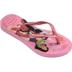 Resim Havaianas Kids Slim Princess Çocuk Parmak Arası Terlik 4123328 Pembe 