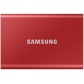 Resim Samsung T7 500GB Usb3.2 Taşınabilir Kırmızı 