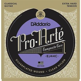 Resim D'Addario EJ44C Pro-Arte Serisi Klasik Gitar Tel Seti (Hard Tension) 