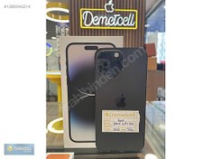 Resim Apple iPhone 14 Pro Max İkinci El TR | 128 GB | Siyah İkinci El Demetcell iletişimden ıPhone 14 PRO MAX 128 GB