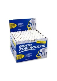 Resim Giotto Robercolor Beyaz Tozsuz Tebeşir 1 Kutu - 100 Adet 