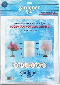 Resim Gardener 11305 Bahçe Bitkileri İçin Soğuktan Koruma Örtüsü 30 G - 2,4 M X 10 M 