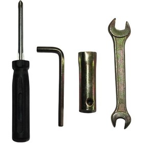 Resim Motorsiklet Bisiklet Avadanlık Tamir Seti Set Buji Anahtar 