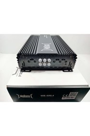 Resim Mobass Amfi – 4 X 80 Rms Ses Ve Bass Amfisi – Mb-800.4 Ab Class Oto Anfi 