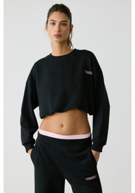 Resim Urban Beat Mıcha Kadın Siyah Sweatshirt Siyah 