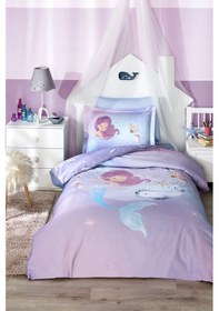 Resim Özdilek Sereia Fitted Tek Kişilik Nevresim Takımı - Mavi Mavi 