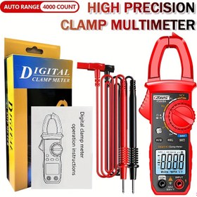 Resim Ölçülebilir DCV ACV ACA Ohm Kapasitans Hz Diyotlar Süreklilik 3999 Rakamlı Dijital Kelepçe Metre Multimetre ile NCV Tespiti 