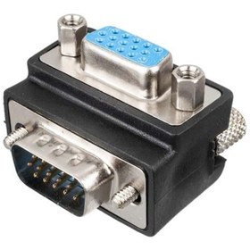 Resim AyrStore Powermaster Vga Dişi Erkek Çevirici 90° Derece L Tip 