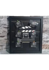 Resim Klaket Tasarımlı İpli Ve Mandallı Fotoğraf Çerçevesi Diğer 