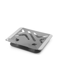 Resim Hadron Hdx8017 Laptop + Tablet Standı Karbon Çelik Silikon Kaymaz - Gri 