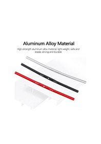 Resim Vkemall Litepro Monster Alüminyum 6061-t6 25.4mm Yüksekliğini Ayarlayabilir 540/580mm Ultra Hafif Katlanabilir Bisiklet Düz Çubuğu Çok Renkli 