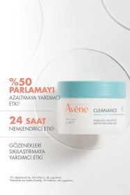 Resim Avene cleanance matlaştırma ve gözenek sıkılaştırma etkili nemlendirici jel krem 50 ml 