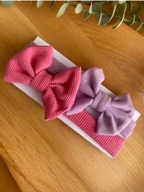 Resim minikidsstore 2’li Renkli Bebek,çocuk Bandana 