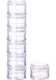 Resim Su Geçirmez Kesik Bölmeli Saklama Kabı Haftalık Tabletler Hap Dağıtıcısı 7 Günlük Hap Kutusu Seyahat Hap Kutusu İlaç Düzenleyici Beyaz, 