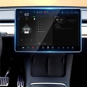 Resim Ekran koruyucu film 15inch 2017-24 TESLA Y model - HD Tempered / CAFI216 