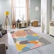 Resim Nuvomon Renkli Dekoratif Halı - 120x180 cm 