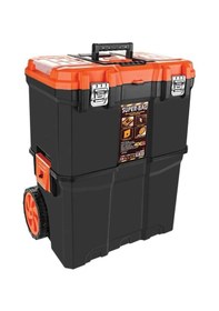 Resim Super Bag Asr 5039 Mobil Çift Katlı Takım Çantası Tekerlekli Kırmızı 