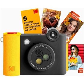 Resim Kodak Smile+ 10mp Anında Kamera Ve Bluetooth Fotoğraf Yazıcısı Dijital Fotoğraf Makineleri Siyah 