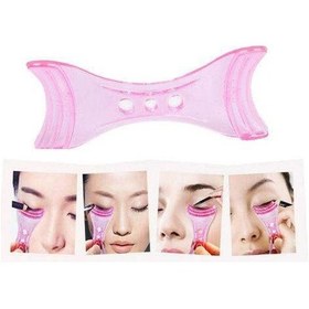 Resim Kolay Eyeliner Sürme Şablonu 