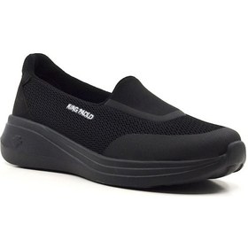 Resim King Paolo D5101 Candy - Siyah - Kadın Ayakkabı,tekstil Spor Ayakkabı-siyah Siyah 