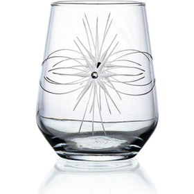 Resim Decocia Kazaan 6 Adet Su ve Meşrubat Bardağı 425cc Mira Desenli 