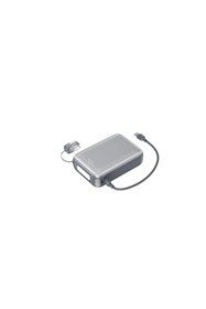 Resim shaza NEXA Serisi 20.000 Mah Kendinden Kablolu Powerbank - Gri 