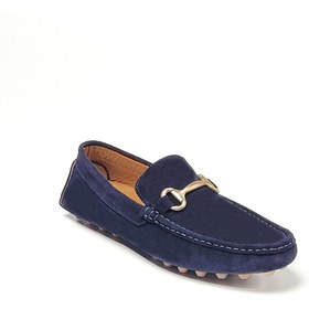 Resim Erkek Oxford/ayakkabı Tz-13804 46 Navy Blue Süet 