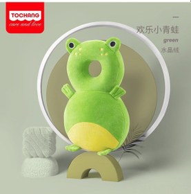 Resim Dianziye Farelli Kuru Bebek Koruyucu Yastık, Yürüme Dönemi Kafa Koruyucu, Tohumlu, 30 Cm, Toksiksiz Ve Dayanıklı 