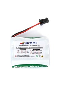Resim 3.6V 1300 Mah Şarjlı Oyuncak Araba Batarya Pili 3Xaa Power-Xtra 