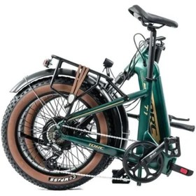 Resim Torc T1F H Disk Elektrikli Katlanır Bisiklet Fat Bike Yeşil 