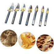 Resim Rox Wood 0065 Gravür Ahşap Oyma Seti 6 Mm Sap 7 Parça 