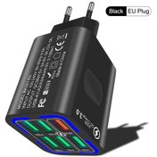 Resim İphone Uyumlu 15 Pro/android Telefonlar İçin Mini 50w Pd Qc Hızlı Şarj Küpü - Cep Eu Black 02 