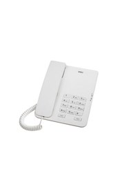 Resim KAREL Tm140 Beyaz Analog Masa Üstü Kablolu Telefon 