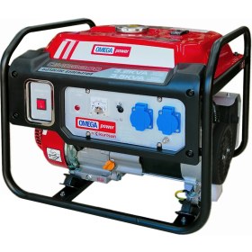 Resim Omega OMG3200 Monofaze Ipli Benzinli Jeneratör 3.5 Kva 