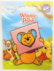 Resim Winnie The Pooh Ütü Ile Yapışan Dokuma Arma - Patch - Yama Serisi 7 Iron-on Motif 