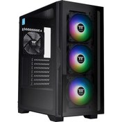 Resim THERMALTAKE versa t25 550w 80+ argb 3x120mm fan tempered glass pencereli oyuncu kasasi versa t25 550w 80+ argb 3x120mm fan tempered glass pencereli oyuncu kasası