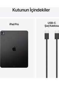 Resim Apple iPad Pro 8.Nesil Cellular 11" | 256 GB 12 GB Uzay Siyahı 