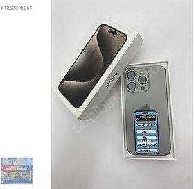 Resim Apple iPhone 15 Pro İkinci El TR | 128 GB | Natürel Titanyum 