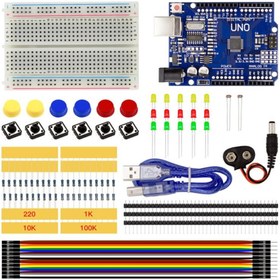 Resim Alkatronik Elektronik Başlangıç Seti Arduino Uno R3 Starter Kit 77 Parça 