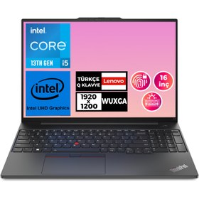 Resim Lenovo ThinkPad E16 G1 i5-13420H 16GB 1TB SSD 16'' W11P Taşınabilir Bilgisayar 21JN00K7TX 012 