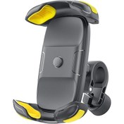 Resim Motosiklet Bisiklet Telefon Sürme Tutucu Braketi Sarı Sarı 