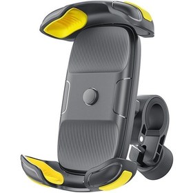 Resim Motosiklet Bisiklet Telefon Sürme Tutucu Braketi Sarı Sarı 