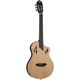 Resim Ortega TourPlayer RTPSTD-NAT Elektro Klasik Gitar (Natural) 
