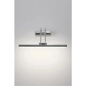 Resim Krom Metalik Silver Kasa Beyaz Işık Banyo Duvar Ayna Tablo Aydınlatması Flüt Aplik Kuğu Aplik LED Aplik 