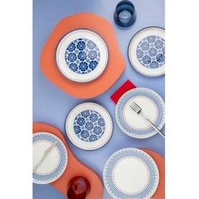Resim Aesco Porselen 6 Kişilik 19 cm Pasta Takımı 