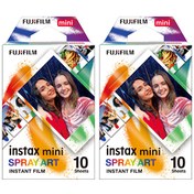Resim Instax Mini Spray Art 10x2 Film Seti Fujifilm