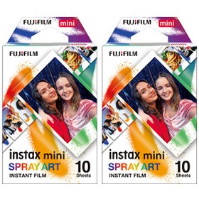 Resim Instax Mini Spray Art 10x2 Film Seti 